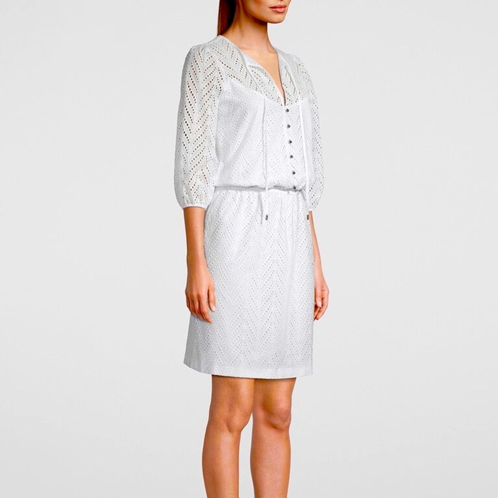 White House Black Market Eyelet Dress
